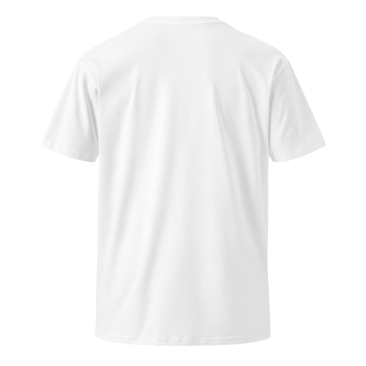 Moto Since Birth Moto Patriot t-shirt in white, back