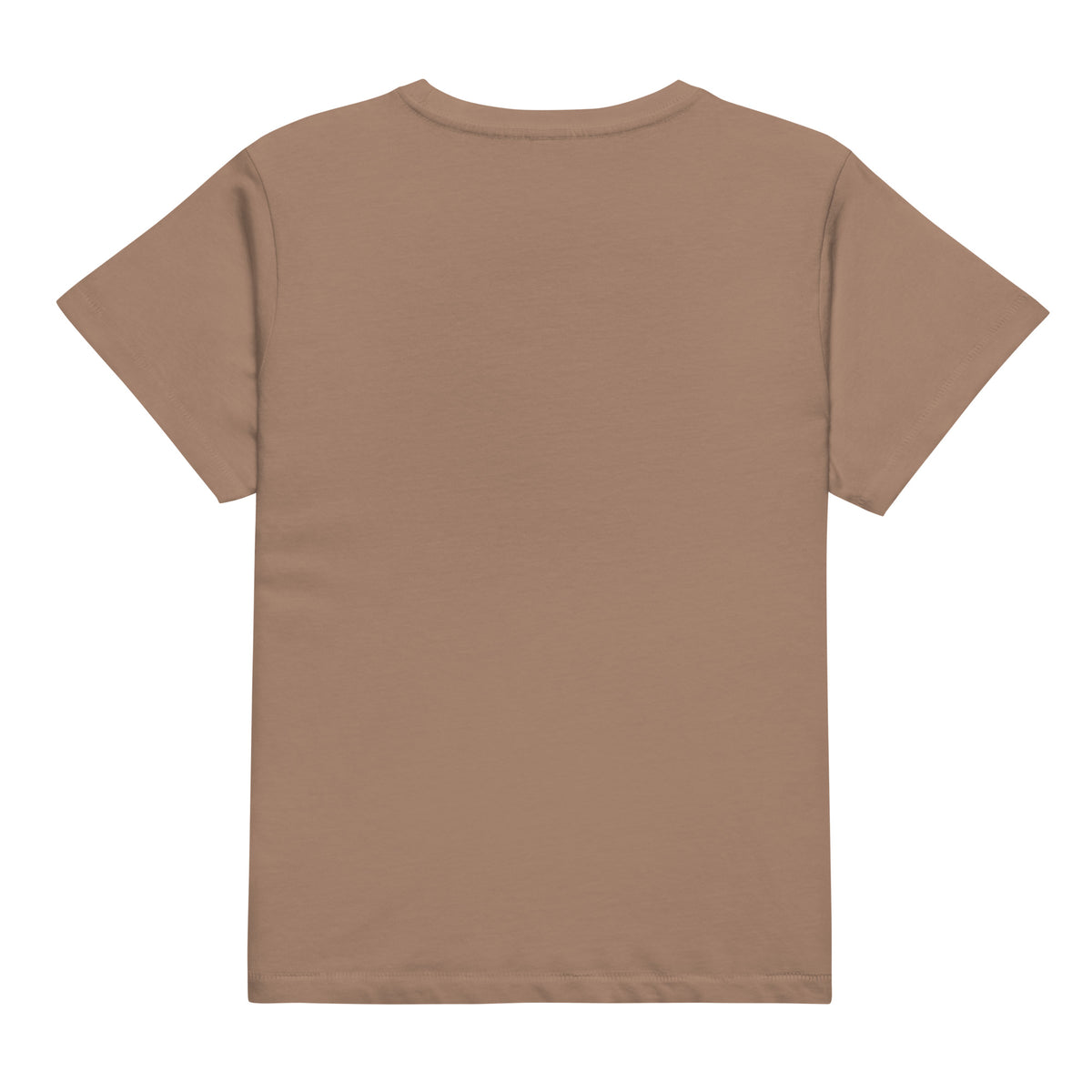 Moto Since Birth moms motocross graphic tee in latte, back