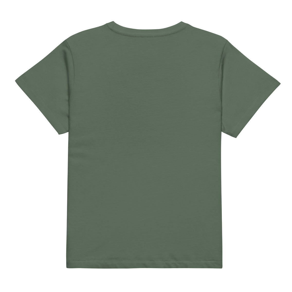 Moto Since Birth moms motocross graphic tee in pine, back