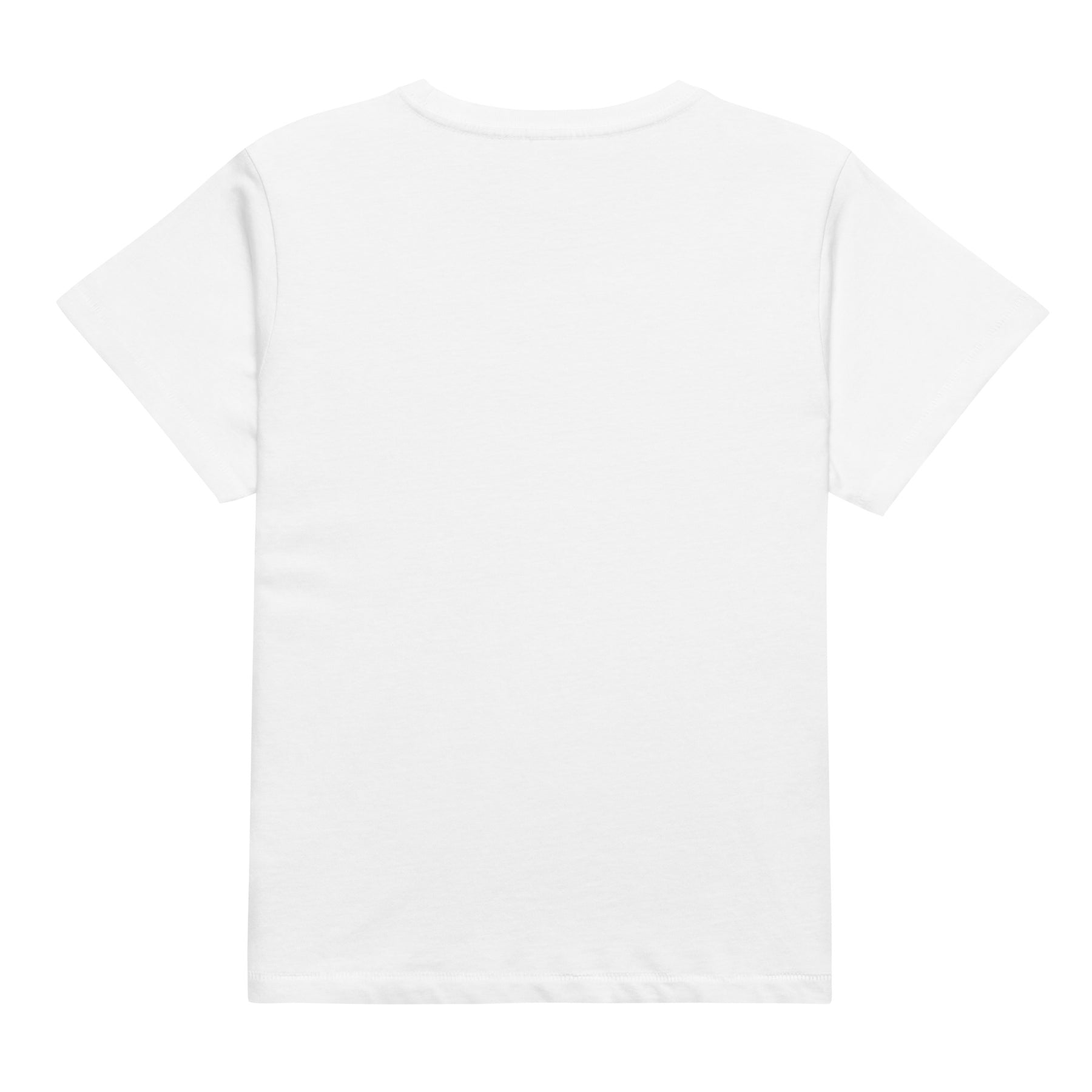Moto Since Birth moms motocross graphic tee in white, back